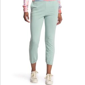 Love, Fire Harbor Gray Cropped Sweatpants Joggers